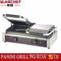 PG-813A Double Commercial Electric sandwich press contact/panini grill/beef maker